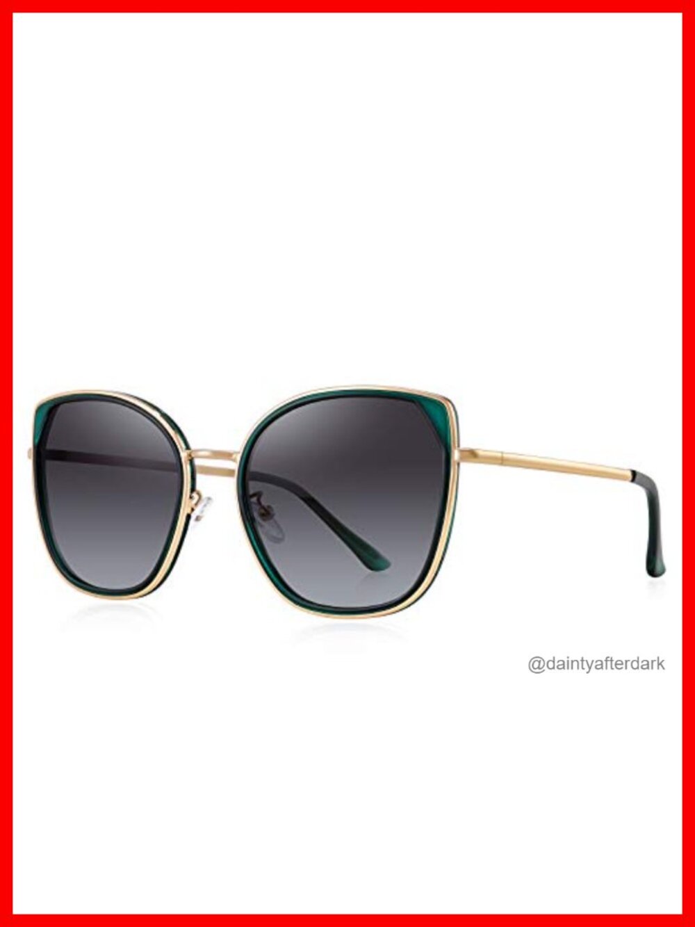 Cat Eye Polarized Sunglasses for Women UV Protection Full Frame Lightweight